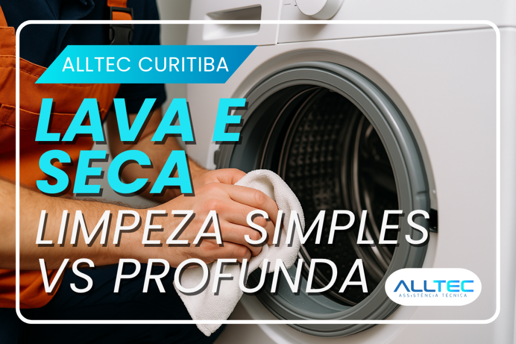 Limpeza de lava e seca em Curitiba
