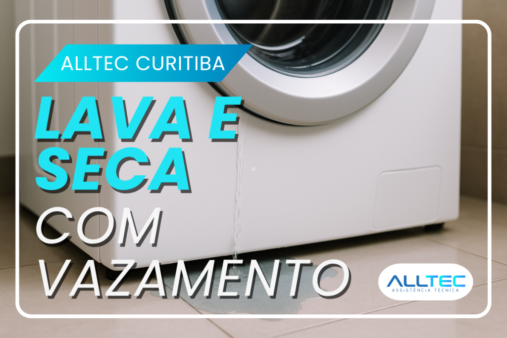 Vazamento de lava e seca em Curitiba